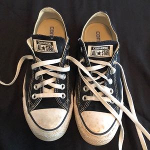 black converse